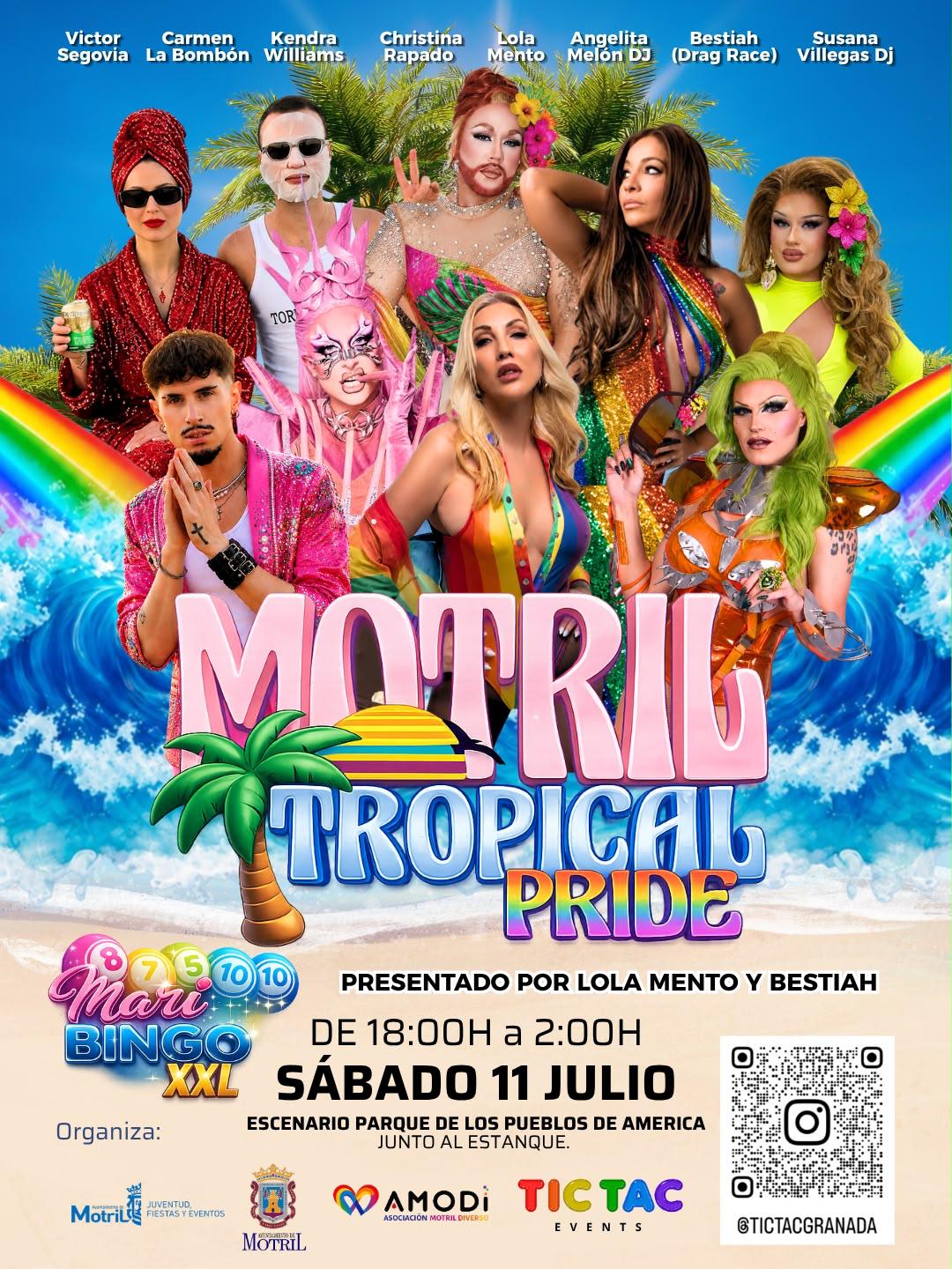 Cartel Motril Tropical Pride